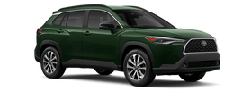 Toyota Corolla Cross зеленый